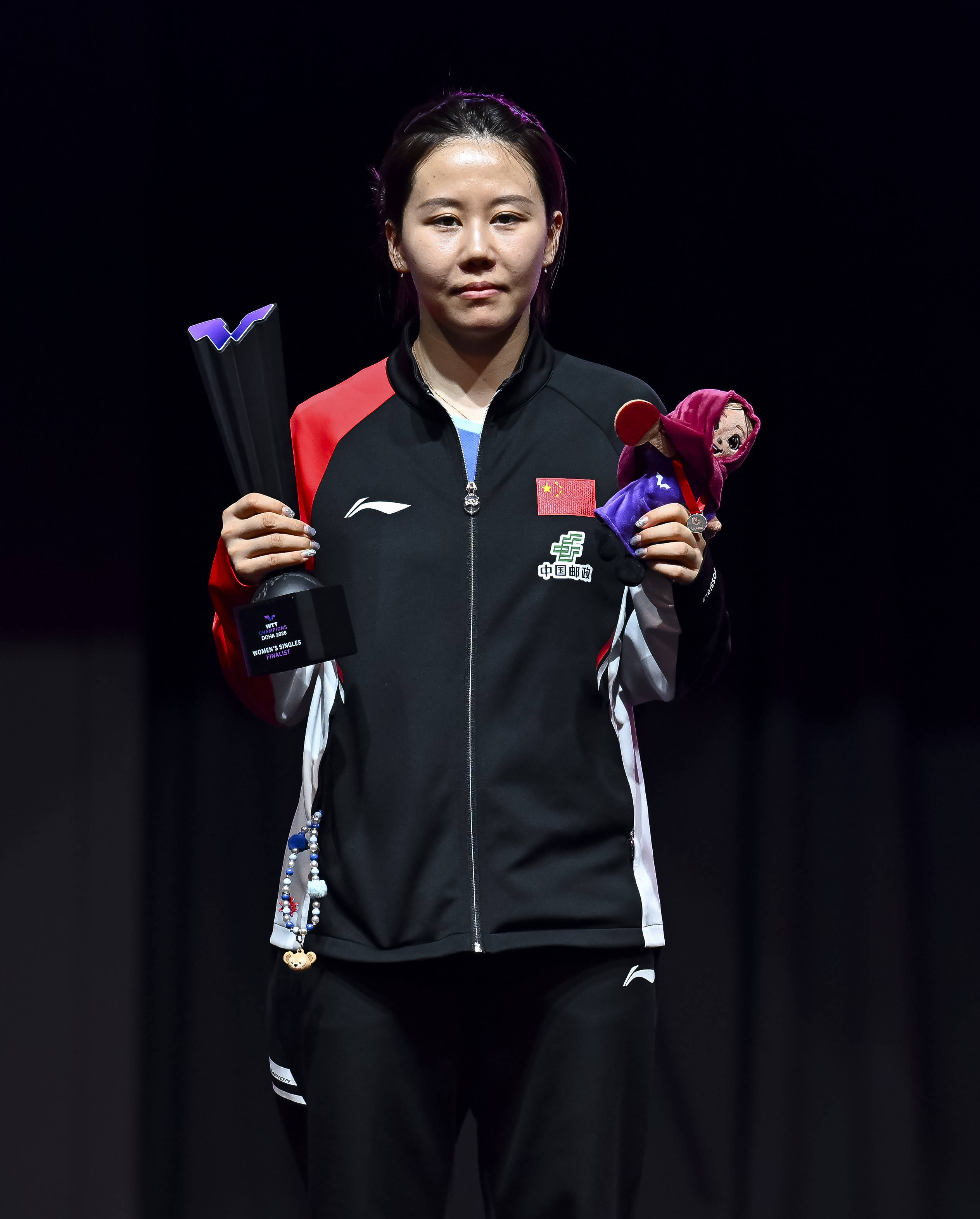 皇冠tg @hga039
_(体育)乒乓球——WTT多哈冠军赛:朱雨玲女单夺冠